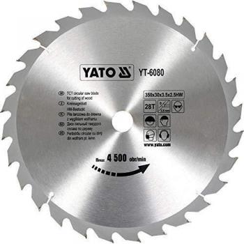 Hoja de sierra circular Yato YT-6080 35 cm