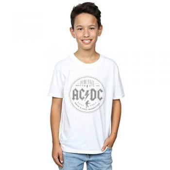 Ropa Negra AC/DC Rock N Roll Damnation Juvenil 9-11 años