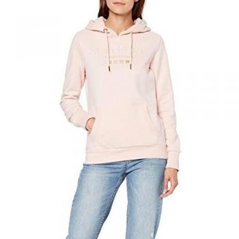 Superdry Premium Brand Heat Seal Entry Hood Capucha Rosa Mujer