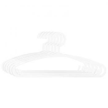 Cintre enfant blanc 28,5 × 13,8 cm – Set de 6