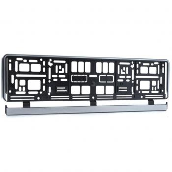 Cornice per targa argentata