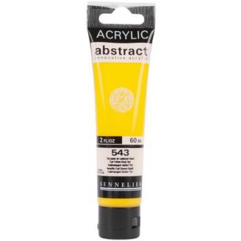 Acrilico Giallo Cadmio 543 “Abstract” – Sennelier, 60 ml