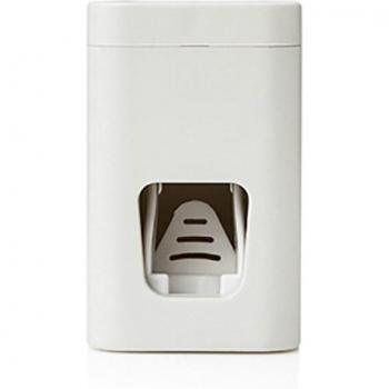 Toothpaste Squeezer with Wall-Mount Toothbrush Holder