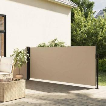 Toldo Retrátil Bege 117x300 cm Lateral