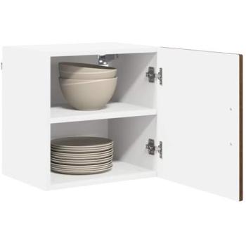 Compact Brown Oak Kitchen Shelf Kit – 2 Pieces (40×31×40 cm)