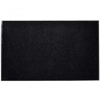 90 x 60 cm Black PVC Door Mat