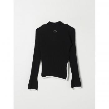 Pull enfant noir Twinset collection