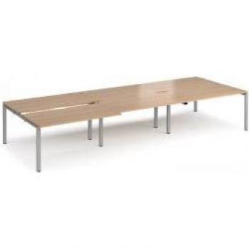 TripleSlide 4200/1600 Bench with Silver Beech Tops