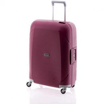 Maleta Mediana Gladiator Trolley 4311, 60 cm, ABS, Ruedas Dobles, TSA, Extensible (Rojo)