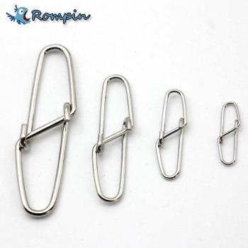 Diamond Snap Hook Lure Connectors for Fishing 50pcs