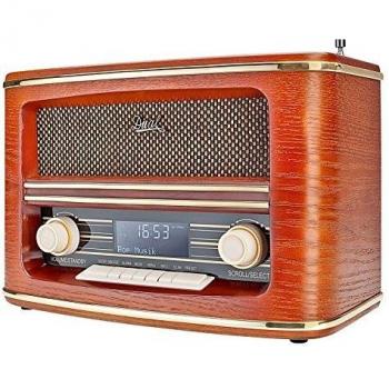 Dual NR 1 DAB Vintage Radio im Holzdesign