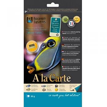 Aquarium Systems A la Carte Flocons Mélangés Mini Nourriture 30 g