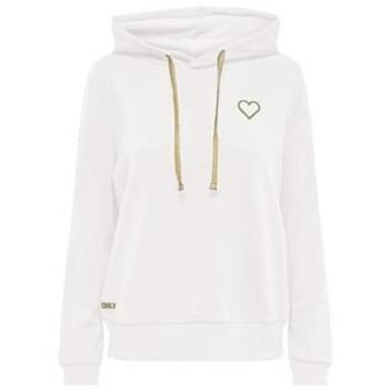 ONLY Noli Kapuzenpullover mit Herzstickerei