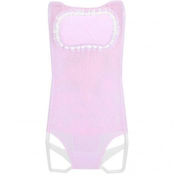 Bañera para bebé con asiento de malla