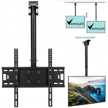 Soporte para Televisor de 37 a 55, Montaje en Pared y Techo, Rotación 360°, Hasta 50kg