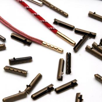 20 pcs/set Round Tail Clip with 4 Holes, 4mm Diameter
