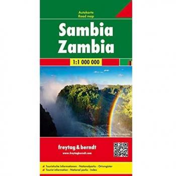Freytag & Berndt Zambia Road Map 1:1 000 000 (Map)