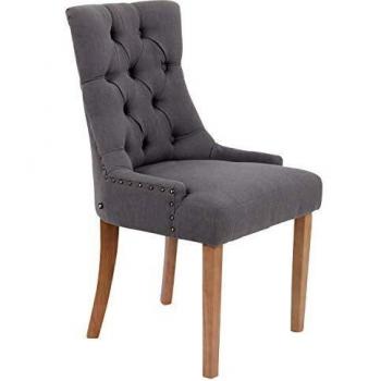 Poltrona Aberdeen Tessuto Grigio Scuro Antico Chiaro