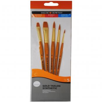 Set 5 pennelli Daler Rowney Simply sintetici