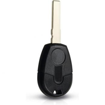 Coque de Clé à Distance Keyyou pour Fiat avec Transpondeur SIP22 et Lame Non Coupée