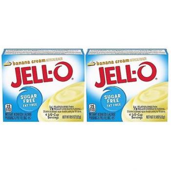 Banane Instantée Pouding Jello