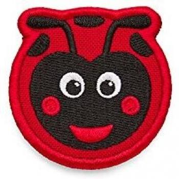 Affenzahn Kinderaccessoire Klett Badge Marienkäfer