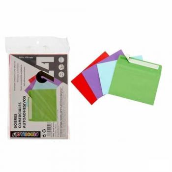 Color Burst Envelopes – Pincello, 48 Pack – 120 × 176 mm Paper
