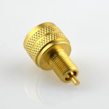 Conjunto 6p. Válvula Neumática Dorada – Adaptador 22 mm