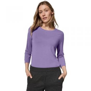 Cecil 3/4-Arm-T-Shirt aus elastischem Stoff