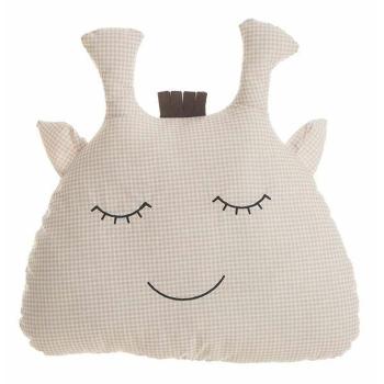 Soñador Peludo: Almohada Jirafa Beige