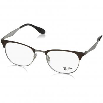 Ray-Ban 0RX 6346 2862 50 Lunettes de Soleil Marron