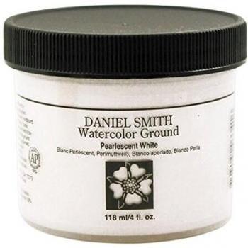 Watercolour Ground by Daniel Smith – 4 oz – Pearlescent White