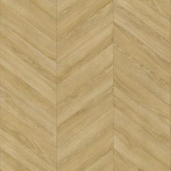 Revêtement Vinyle Chevron – Chêne Naturel, rouleau 2 m × 6 m