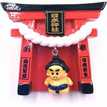 Japanese Shinto Resin Refrigerator Magnet