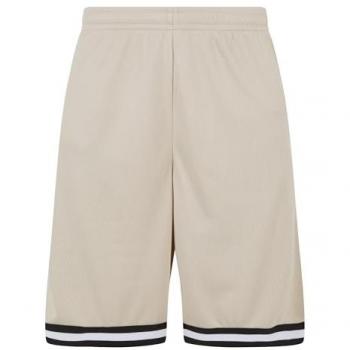 Urban Classics Stripes Mesh Short in Green