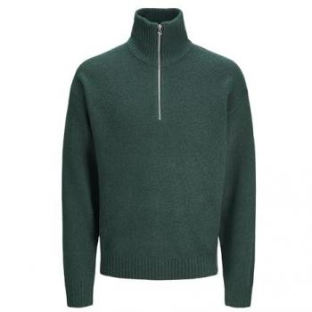Jack&Jones Herren Pullover Ollie mit Viertel-Reißverschluss
