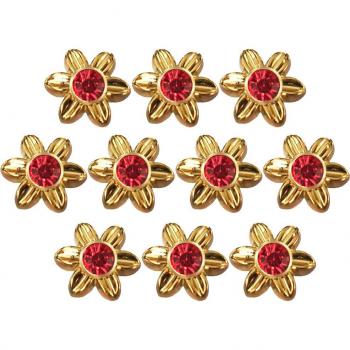 19mm Plastic Flower Rivets for Bags, Shoes, and Clothing