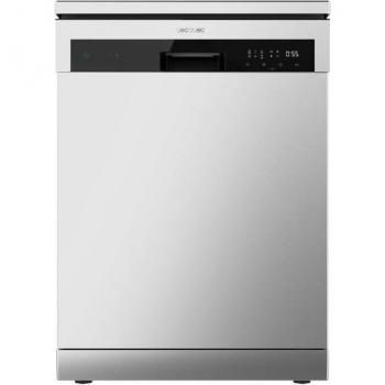 Lavavajillas Bolero Inox 60 cm, 14 cubiertos, 6 programas, tercera bandeja, Dual Zone Wash, Dry+, Turbo Dry+, media carga, comienzo diferido