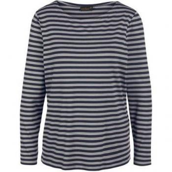 Gestreiftes Shirt für Kurzgrößen