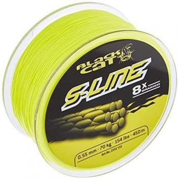Black Cat Wallerschnur S-Line 0,55mm 450m 70kg