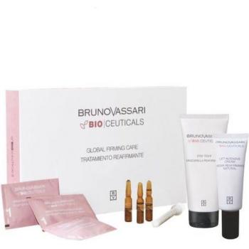 Set Beauty Gift Bruno Vassari – Trattamento Globale Rassodante, Polvere Esfoliante al Tè Verde x3