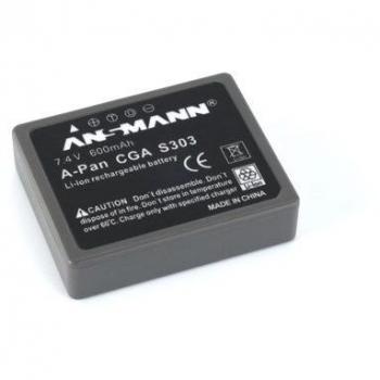 Batería de Respaldo Ansmann Li‑Ion para Cámaras A‑pan CGA S 303
