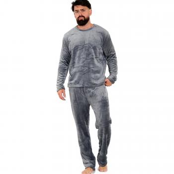 Set Pyjamas Enfants A2Z Charcoal M Crew Neck Manches Longues