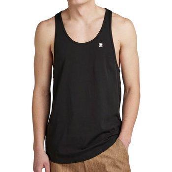 Lash Muscle Noir G‑Star Raw Débardeur – Coupe Loose, Col V (Homme)