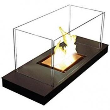 Radius Design Uni Flame 1,7 l – schwarzes Gestell, mattes Edelstahl-Top