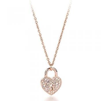 Collar Mujer Brosway Private Rosa Dorado