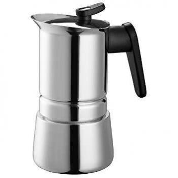 Cafetière à espresso Steelmoka en acier inoxydable 4 tasses