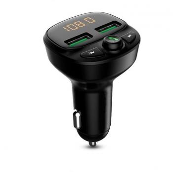Transmisor de audio FM Onever con Bluetooth 5.0 y cargador USB doble
