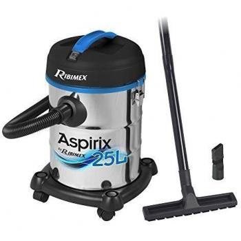 RIBILAND Edelstahl Nass-/Trockensauger 1200W 25L