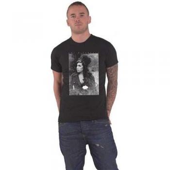 Amy Winehouse Unisex Adult Floral Portrait Cotton Tee